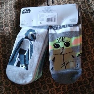 Bundle New Star Wars poster Andor Chewbacca decorations 10 socks cards patch